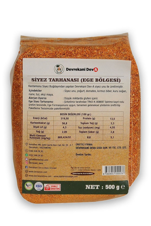 Ege Siyez Tarhanası 500 Gr