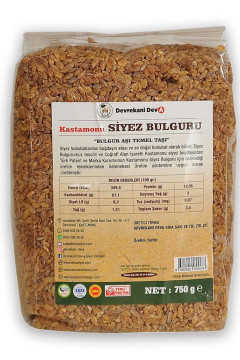 Pilavlık Siyez Bulguru 750 Gr