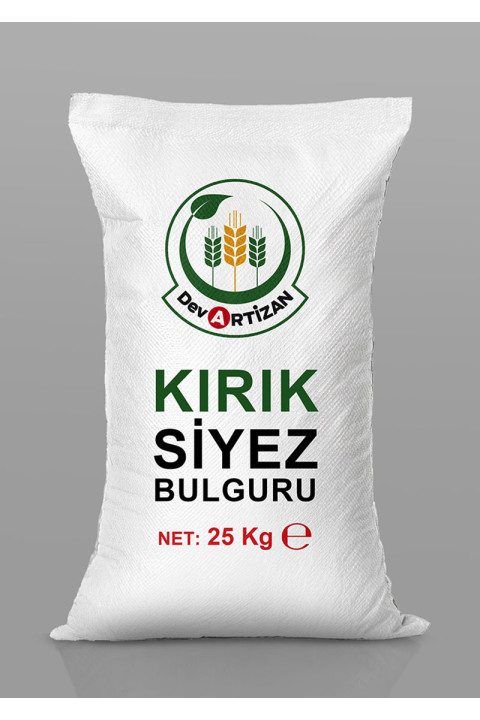 Kırık (Dolmalık) Siyez Bulguru 25 Kg
