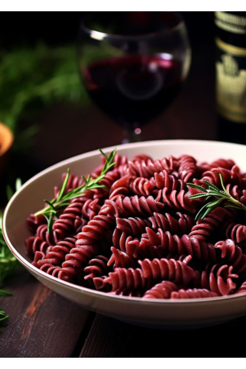 Kırmızı Pancarlı Siyez Makarnası 300 Gr