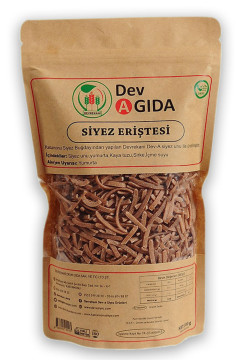 Siyez Erişte 500 Gr (Aç – Kapa Ambalaj)