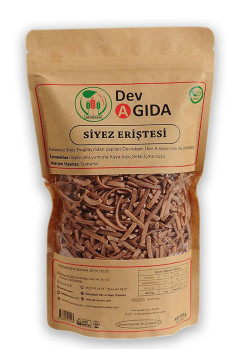 Siyez Erişte 500 Gr (Aç – Kapa Ambalaj)