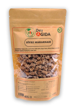 Siyez Makarna 300 Gr (Aç-Kapa Ambalaj)