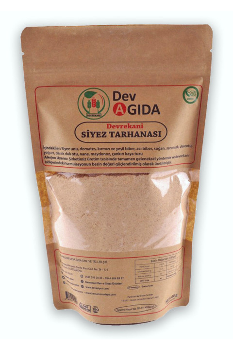 Siyez Tarhana 500 Gr (Aç-Kapa Ambalaj)