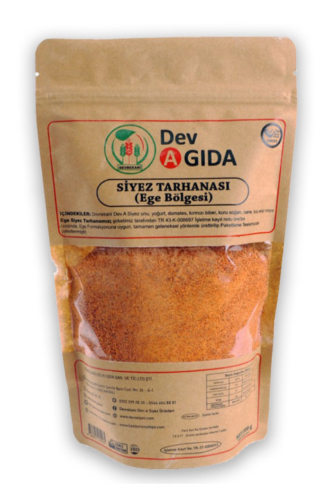 Ege Siyez Tarhanası 500 gr (Aç-Kapa Ambalaj)