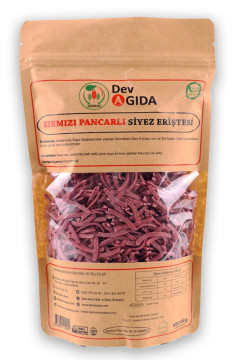 Kırmızı Pancarlı Siyez Eriştesi 500g (Aç-Kapa Ambalaj)