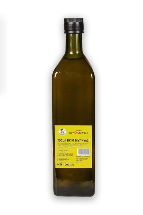 Soğuk Sıkım Zeytinyağı 1 Lt