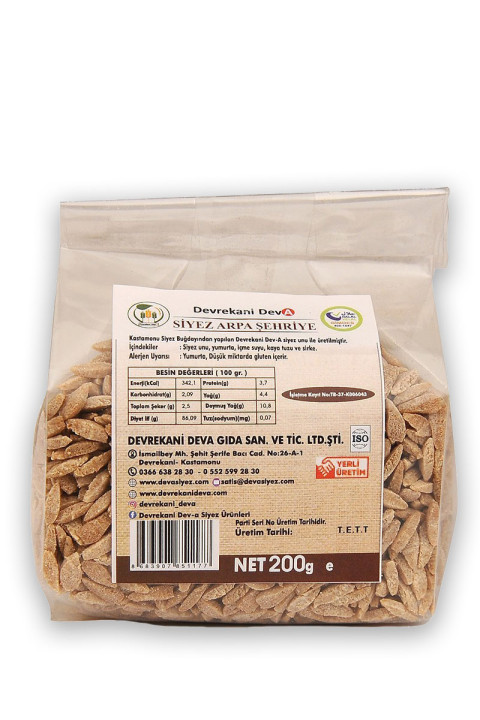Siyez Arpa Şehriye 200 Gr