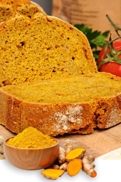 Zerdeçallı Siyez Çöreği 500 Gr