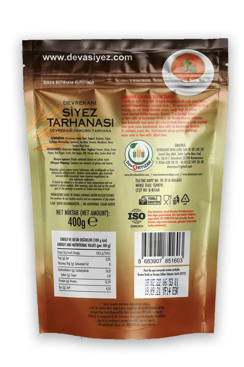 Devartizan Siyez Tarhanası 400 Gr
