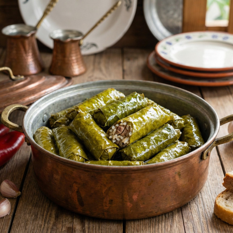 etli yaprak sarma