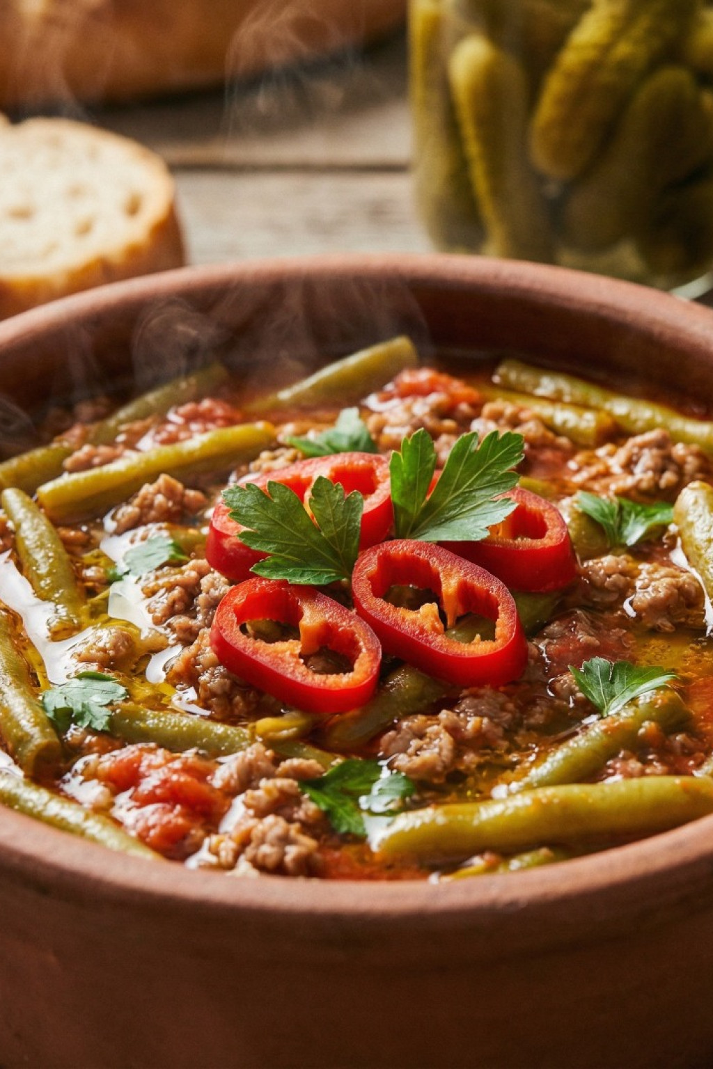 Kıymalı Taze Fasulye