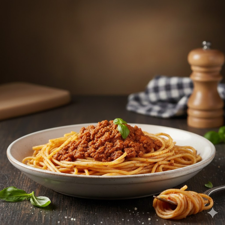Bolenez soslu spagetti