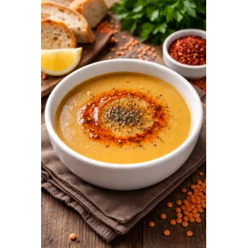 Sebzeli Mercimek Çorbası