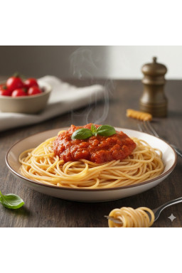 Glutensiz domates soslu makarna