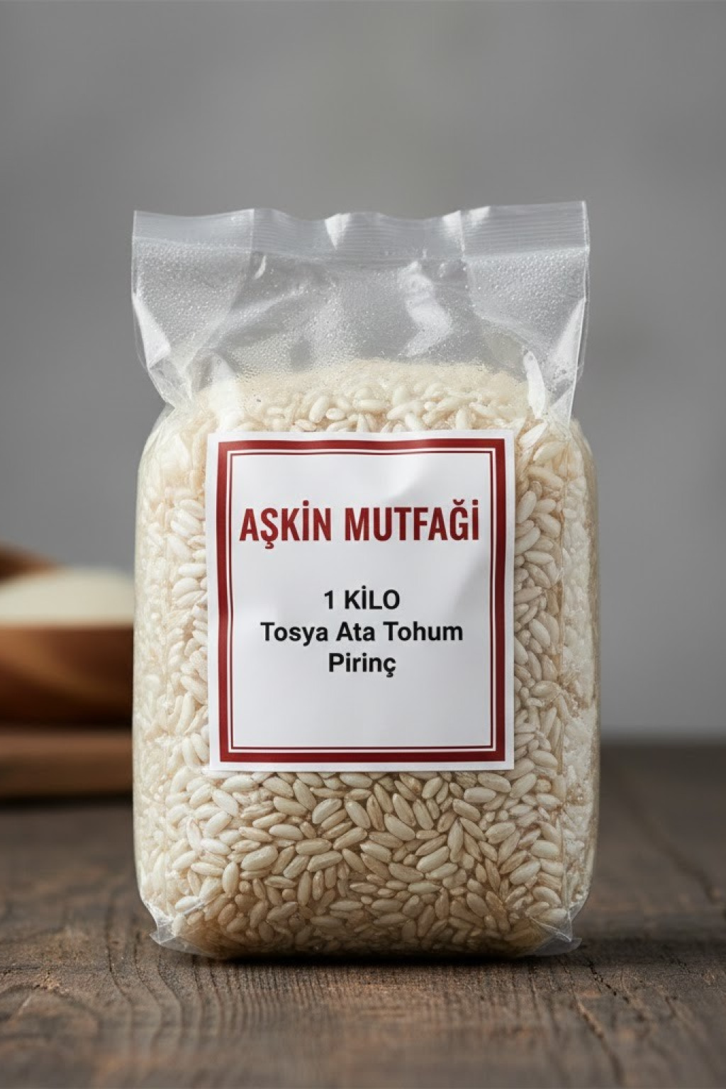 Kastamonu Tosya yöresinden Ata tohumu Baldo Pirinç 