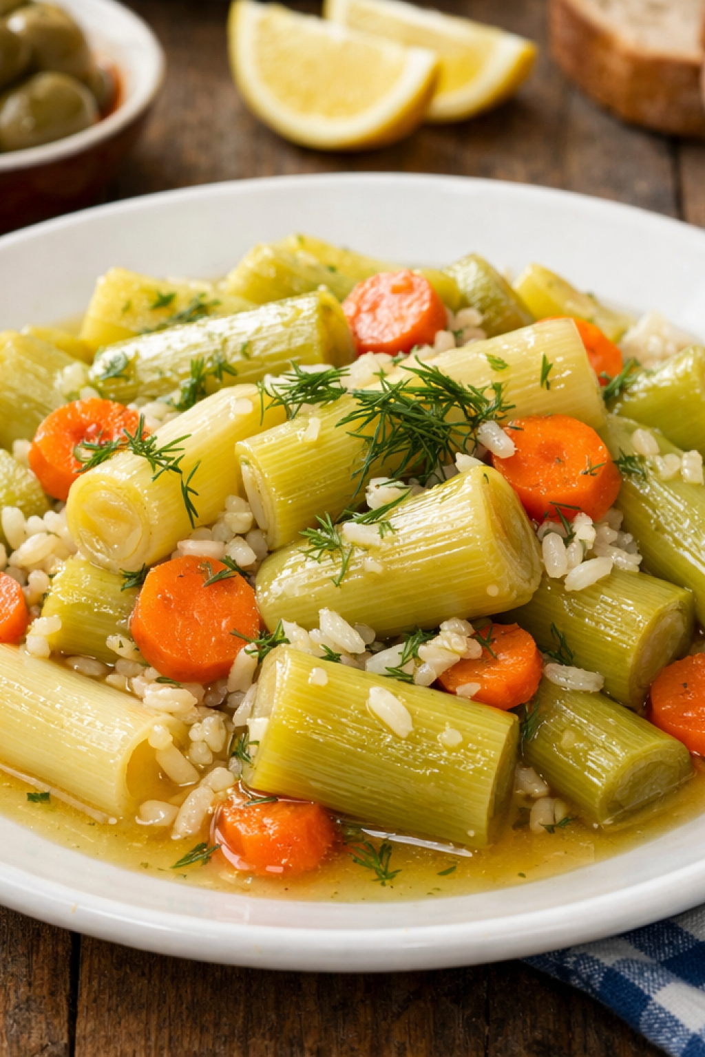 zeytinyağlı Pırasa