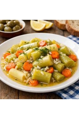 zeytinyağlı Pırasa