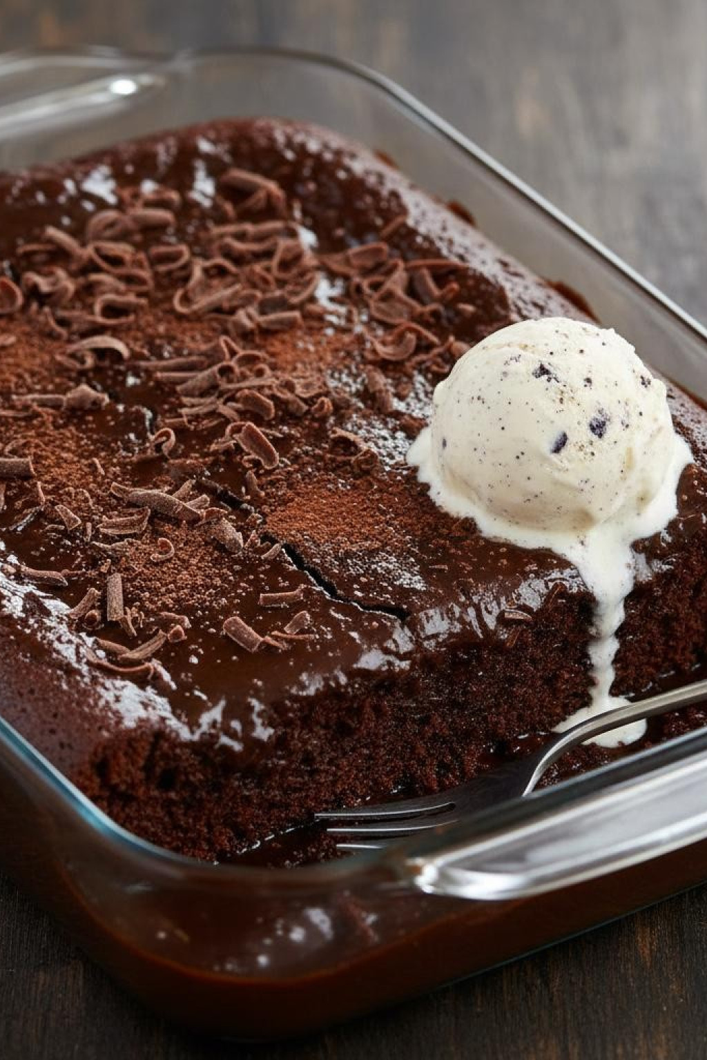 Bol kakaolu ıslak kek