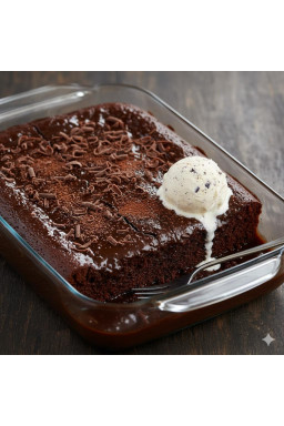 Bol kakaolu ıslak kek