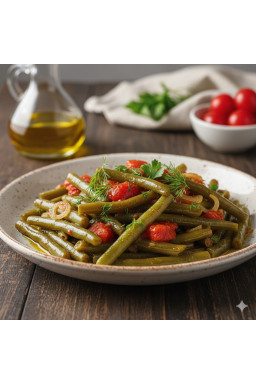 zeytinyağlı taze fasulye