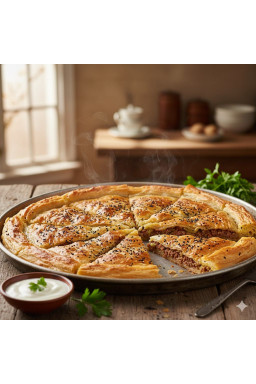 Kıymalı Tepsi Böreği